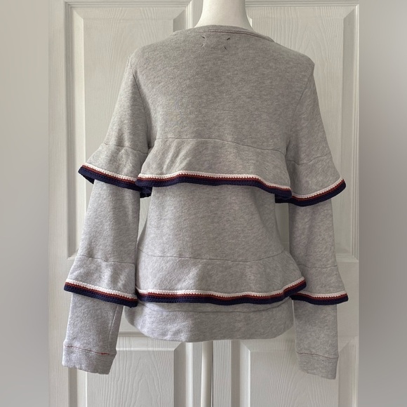 Lou & Grey Women’s Layered Ruffle Sweater Size S - Picture 3 of 11